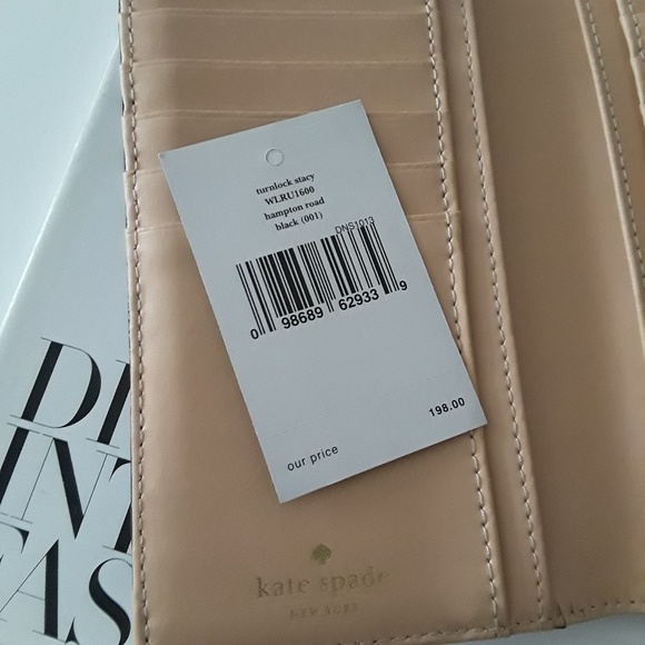 Kate Spade Black leather Wallet - Picture 4 of 7
